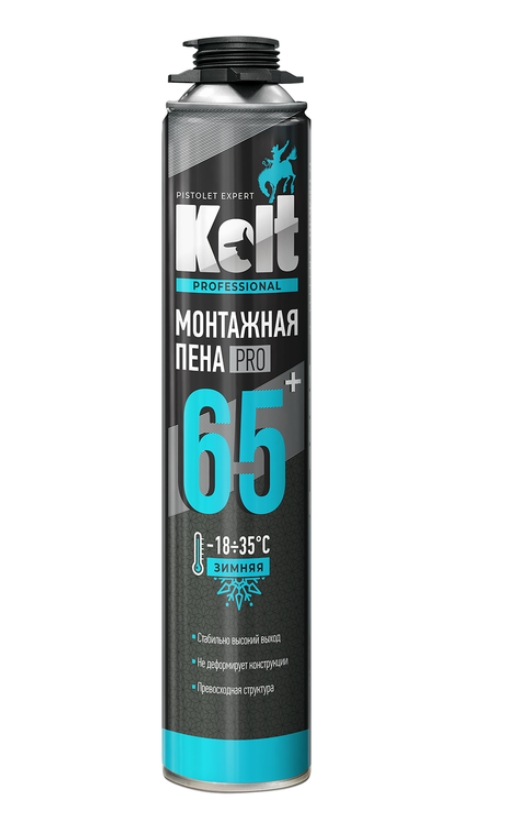 Пена монт. KOLT профессиональная зимняя 65 л 950 мл
