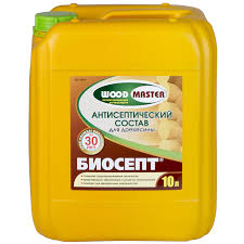 Антисептик WOODMASTER "Биосепт" для древесины 10 л