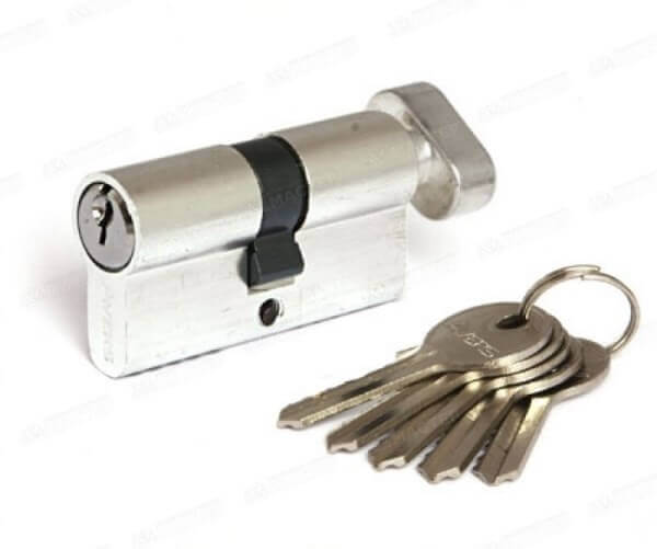 Механизм врезной цилиндр. AVERS Vanger EL-70-С-NI