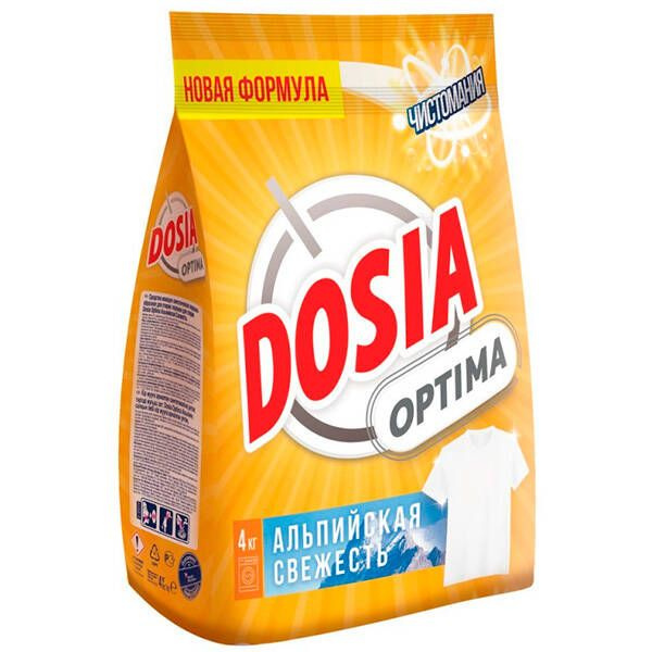 Порошок стиральный DOSIA 4,0кг Альпийская свежесть