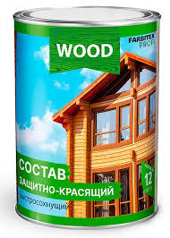 Пропитка WOOD Махагон 0,75л быстр.защитно-красящий состав