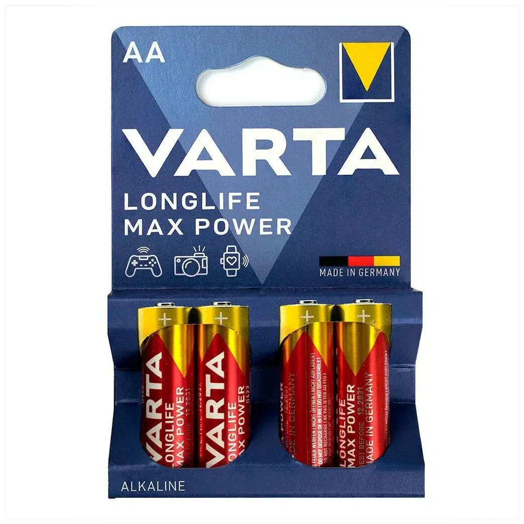 Батарейка Varta LONGLIFE MAX POWER LRG AA