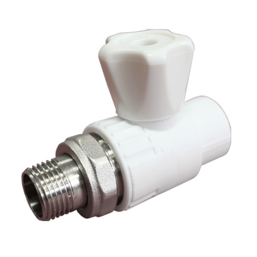 Кран шар. ПП для радиатора прямой 25х3/4"