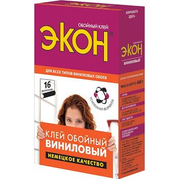 Клей ЭКОН "Виниловый" обойный 450 г