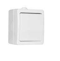 Выключатель UNIVERSAL "Аллегро" 10А 220В одноклавишный белый