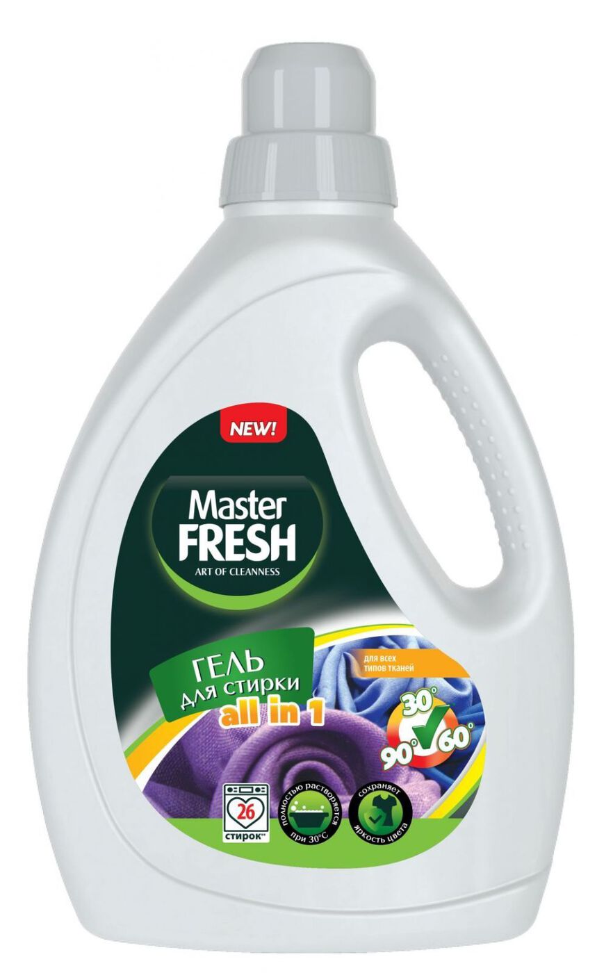 Гель для стирки Master FRESH COLOR 1,3л
