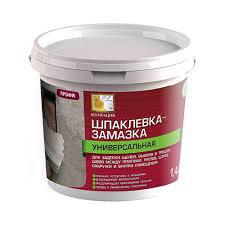 Шпаклевка-замазка КОЛЛЕКЦИЯ  универ. д/выбоин и трещин 1,4кг