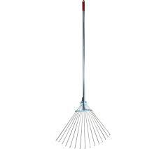 Грабли веерные проволочные 15 зуб. раздвижные на мет. ручке СИ-00119