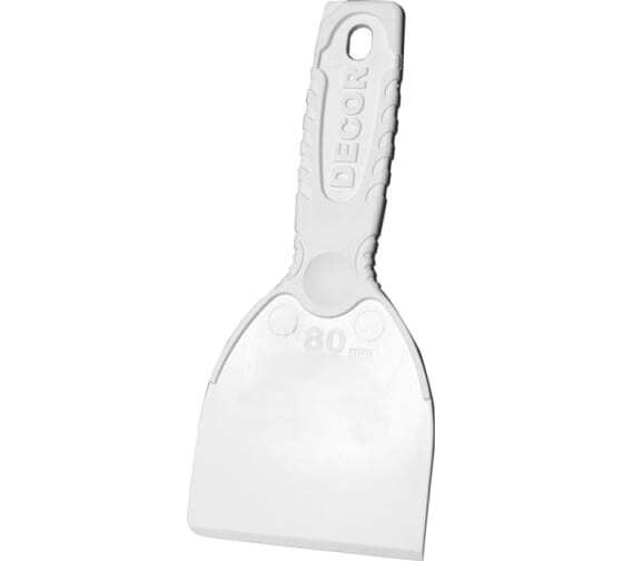 Шпатель д/деликат. работ DECOR 80 мм, пласт