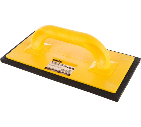 Терка пласт. с рез.покрытием 280 х 140мм