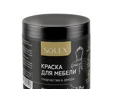 Краска для мебели и декора Какао 0,75кг SOLEX