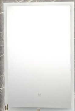 Зеркало 60*80 см с LED подсветкой в ванную комнату BZ-BS-FLED02-1