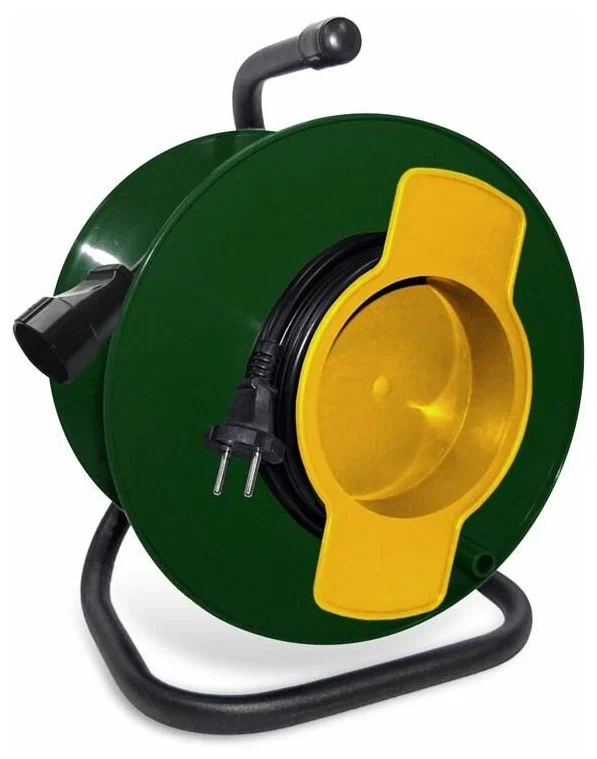 Удлинитель на катушке 1х50м без заземл. с выносн. розеткой Союз