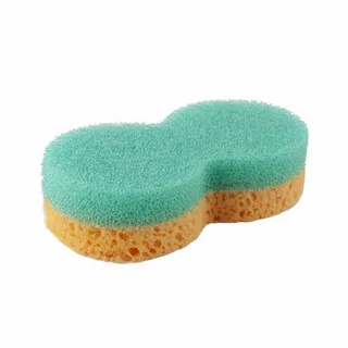 Губка для тела жесткая Скраб фигурный