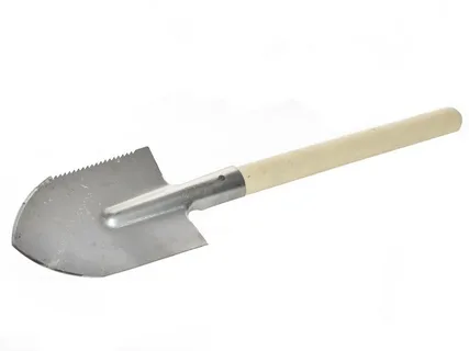 Лопата автом. оцинк. с чер.