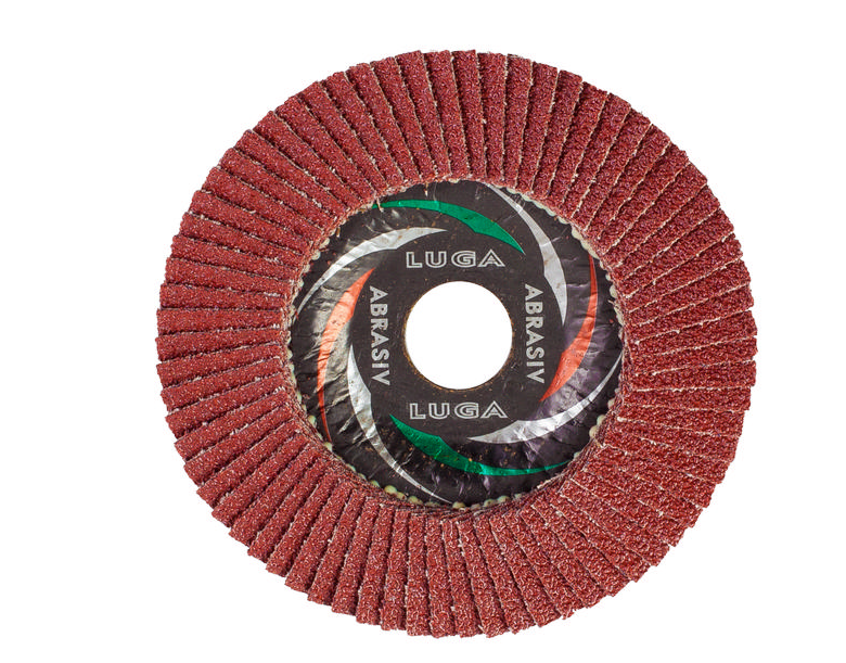 Круг лепест. LUGAABRASIV P80  торцевой абраз. для шлиф. 180х22мм