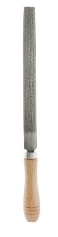 Напильник ВИХРЬ полукруглый деревянная рукоятка 200 мм