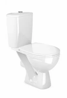 Унитаз-компакт Гессо Фобос гор.вып., 2-ур.арм., сид. полипроп., с креп.