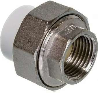 Муфта ПП Valtec разъемная 20*1/2" (В.P.) VTр.762.0.02004(КМ)