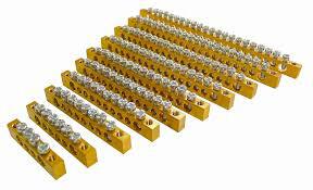 Шина нулевая IEK на DIN-изоляторе  ШНИ 6х9-4 Д-С