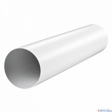Канал круглый 1,0п.м d100мм Пластик