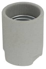 Патрон Е40 подвесной керамика бел