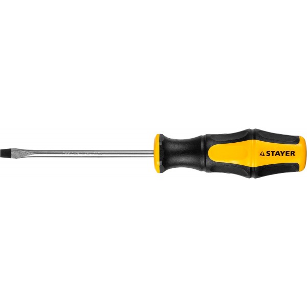 Отвертка STAYER "Master. Hercules" противоскользящая рукоятка SL5.0х100 мм