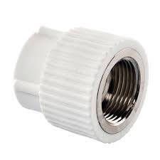 Муфта комб. ПП с ВР 32x3/4" бел