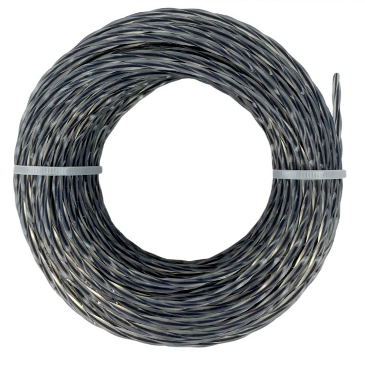 Леска для триммера круг усиленная тросом 2,7мм*15м