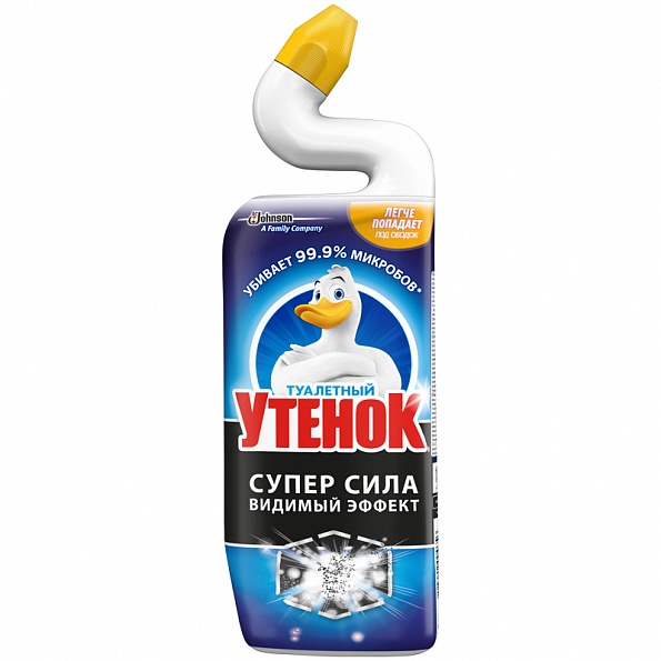 Туалет.Утенок Супер сила "Видимый эффект" 500мл