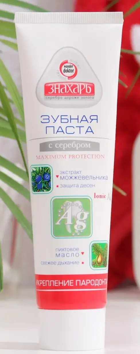 Зуб.паста ЗНАХАРЬ Укрепление пародонта 100гр.