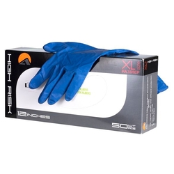 Перчатки Connect Blue Nitrile нитрил р.М