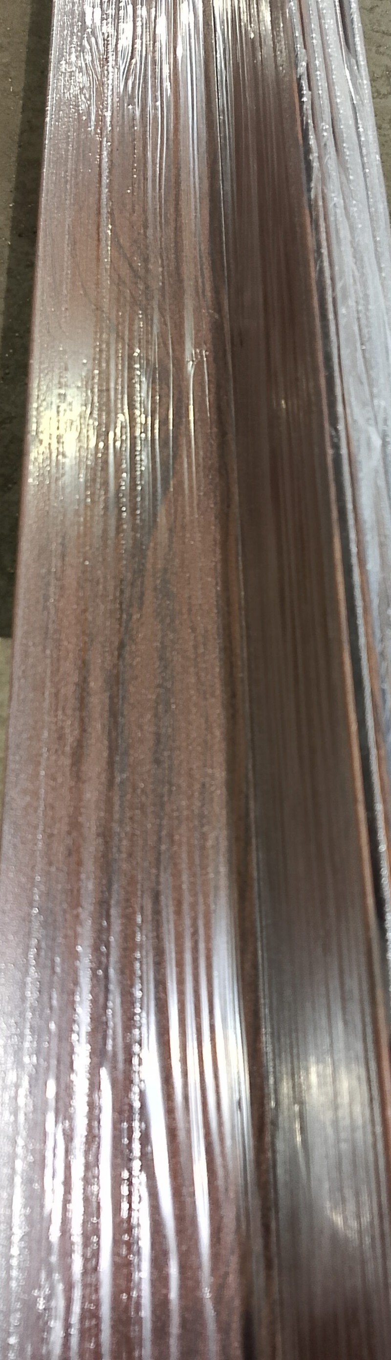 Планка угла внутреннего 75*75*3000 (3D Дуб №2)