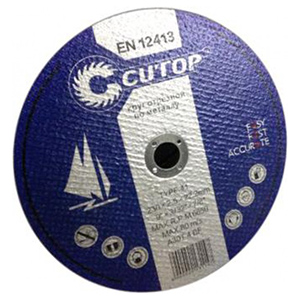 Диск отрез. CUTOP "Profi" по мет. и нерж.стали Т41-125х1,6х22,2мм
