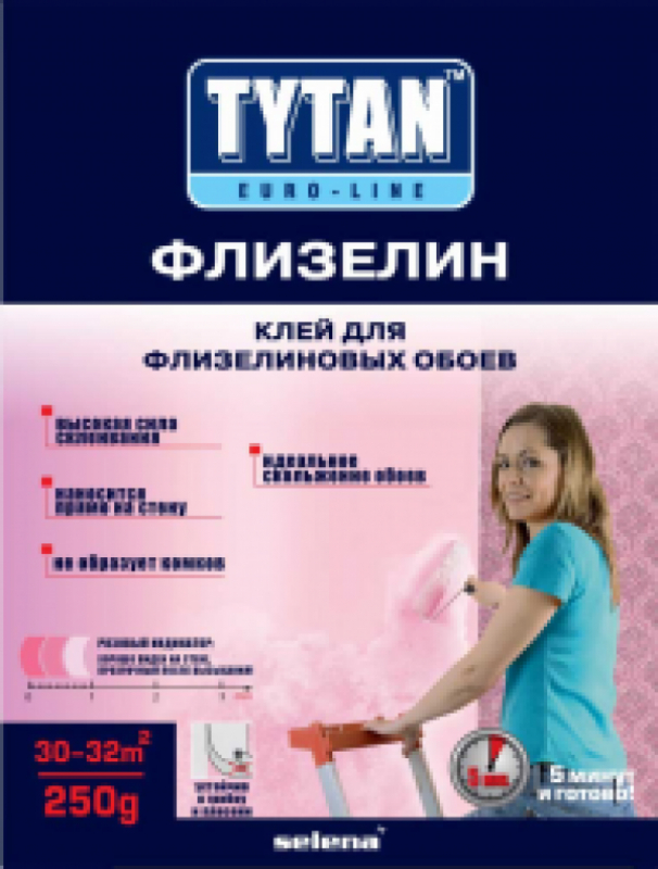 Клей TYTAN Euro-line "Флизелин" 250г