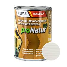 Антисептик лессирующий для дерева БЕЛЫЙ Decoself (0,8л)