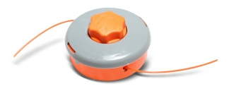 Катушка триммерная ХОПЕР ТН108 полуавтомат оранжевая М10х1,25