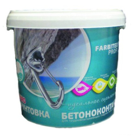 Грунтовка FARBITEX бетоноконтакт 5 кг