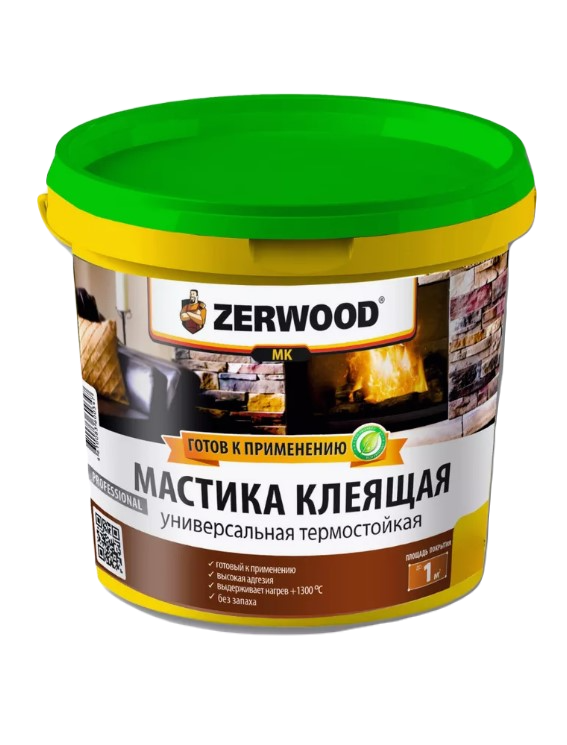 Клей-мастика ZERWOOD клеящея универсальная термостойкая 1.5 кг