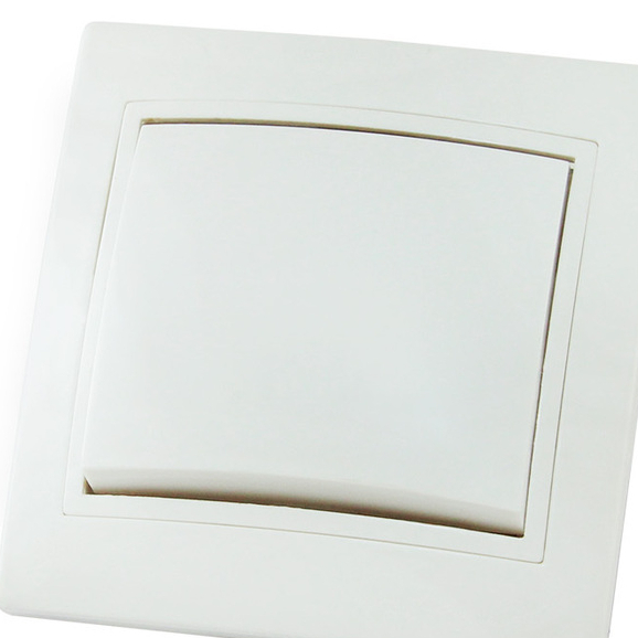 Выключатель IN HOME "Aqua" S-LR2 одноклавишный белый