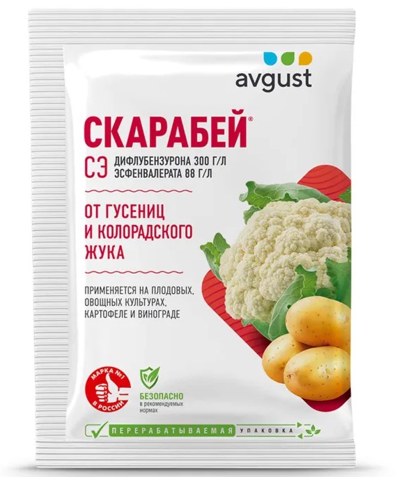 Средство AVGUST "Скарабей" от насекомых 4 мл