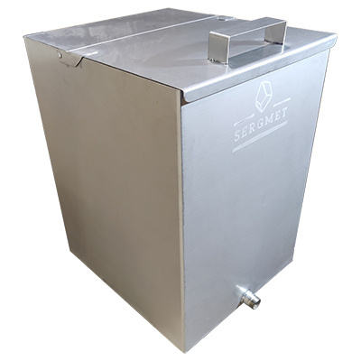 Бак 60л (нерж) 1,5мм с/кр