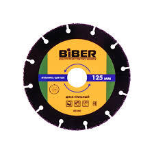 Диск пильный "BIBER" 125мм. Мультирез для УШМ Германия