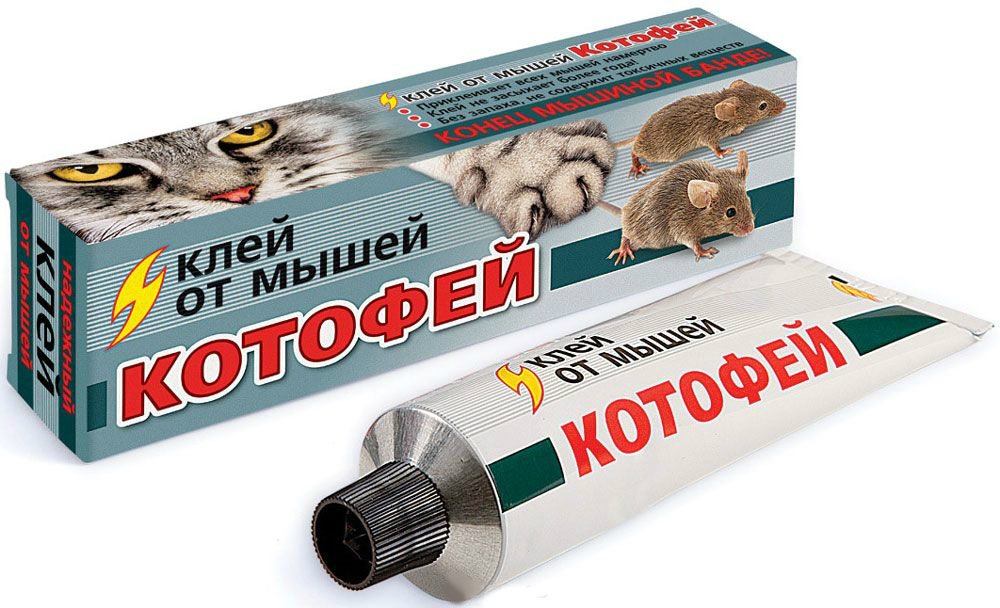 Клей "Котофей" от мышей и крыс 60 г
