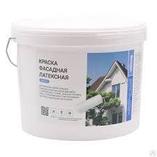 Краска фасад. латексная Белая 14кг БЕЛОРРО