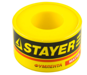Фумлента STAYER "Master" 0,075 мм х 25 мм х 10 м плотность 0,40 г/см3,
