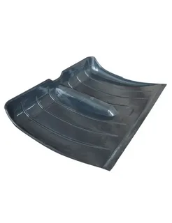 Лопата снег. ПОЛИКАРБОНАТ "КОМФОРТ" СЕРЫЙ 350х470мм