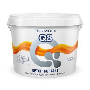 Грунтовка ПРЕСТИЖ "Formula Q8. Бетон-контакт" акриловая 12 кг