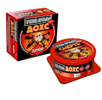 Средство инсектицидное ДОХС JUMBO "Оборонхим-контейнер"  ловушка от тараканов, муравьев