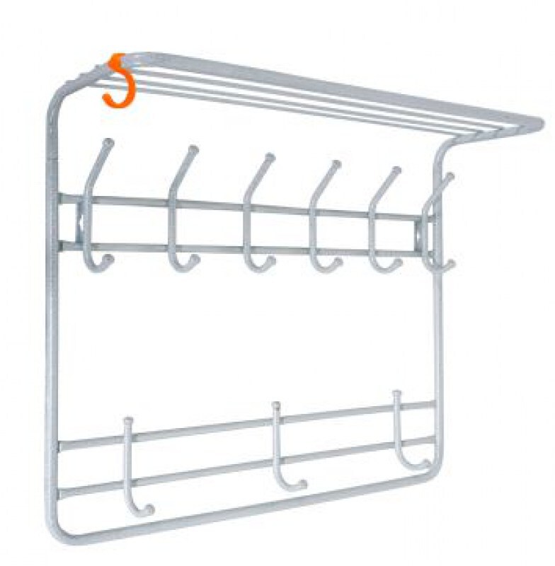 Вешалка д/одежды 2х ярусная 80см